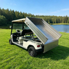 Carro de golf personalizado con plataforma volcadora de carga de acero inoxidable - EG2048HCX