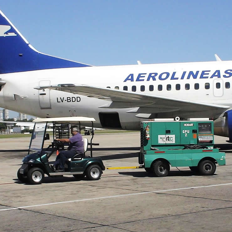 Carro de golf para aeropuerto, carrito de golf 