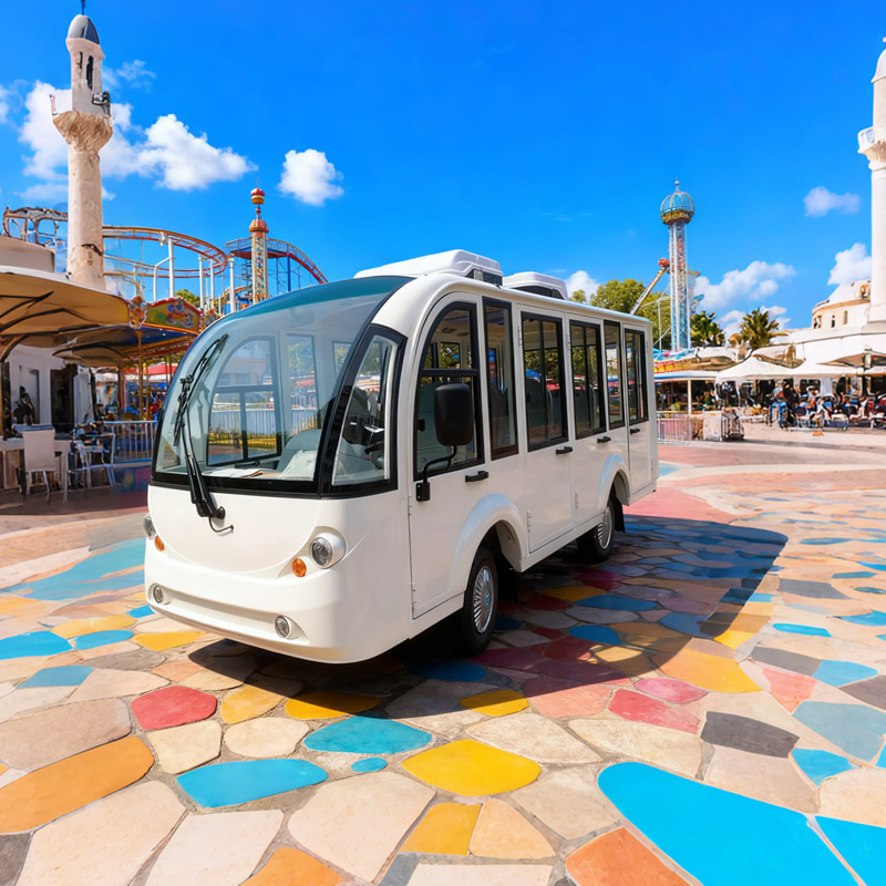 Autobús turístico eléctrico cerrado para campos de golf y centros turísticos - EG6088KF