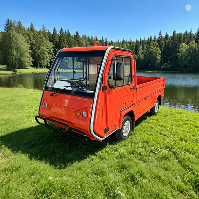 Camión de carga eléctrico de 4 ruedas | Vehículo utilitario eléctrico personalizado para áreas escénicas y campus, venta directa de fábrica - EG6023H