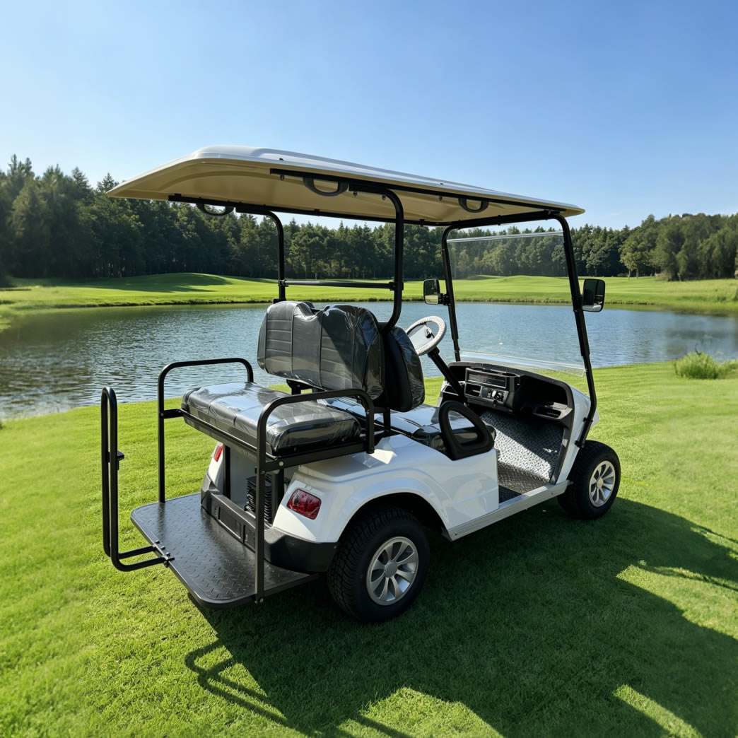 Carro de golf eléctrico de 4 plazas, carrito de golf duradero para campos de golf, hoteles y atracciones turísticas - EG2028KSZ