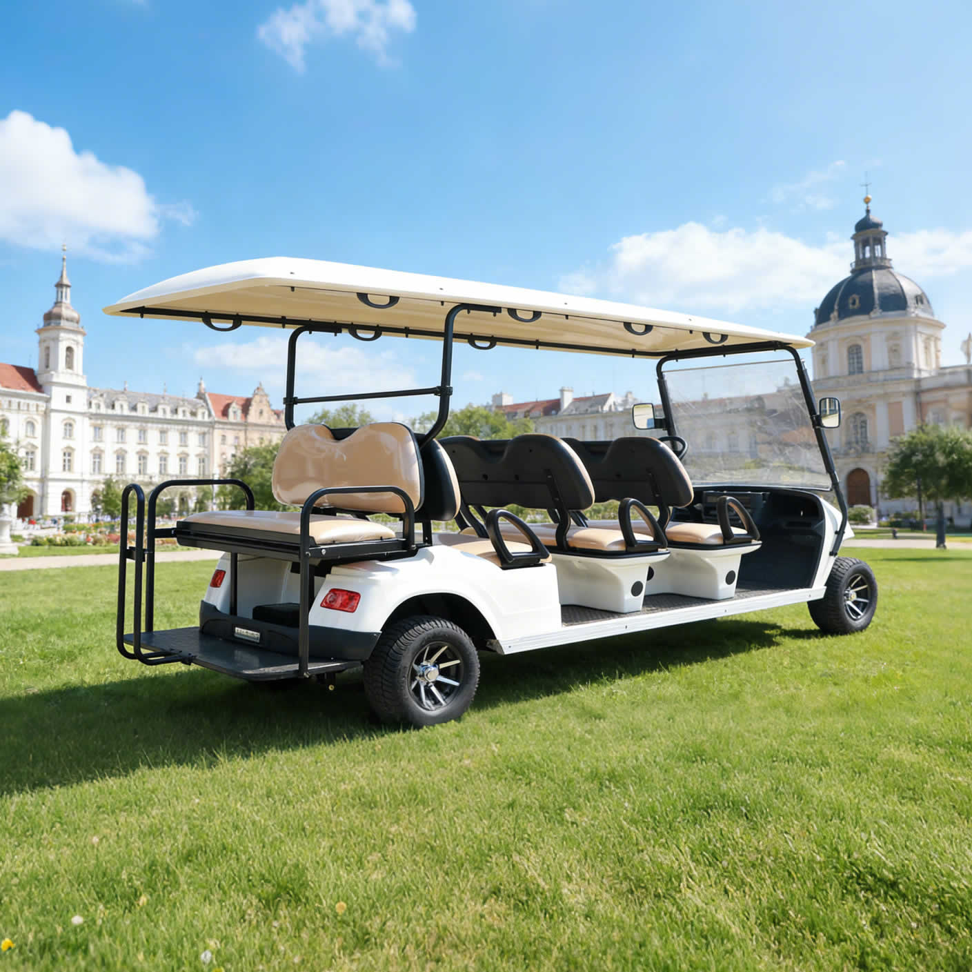 Carro de golf eléctrico de 8 plazas para aeropuertos y centros turísticos - EG2068KSZ