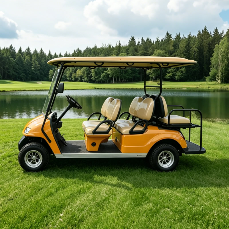 Carros de golf eléctricos con capacidad para 6 personas y pasajeros - EG2048KSZ