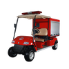 Mini camión eléctrico personalizado con carrito de golf para comida contra incendios, 2 asientos, con caja cerrada - EG2048F
