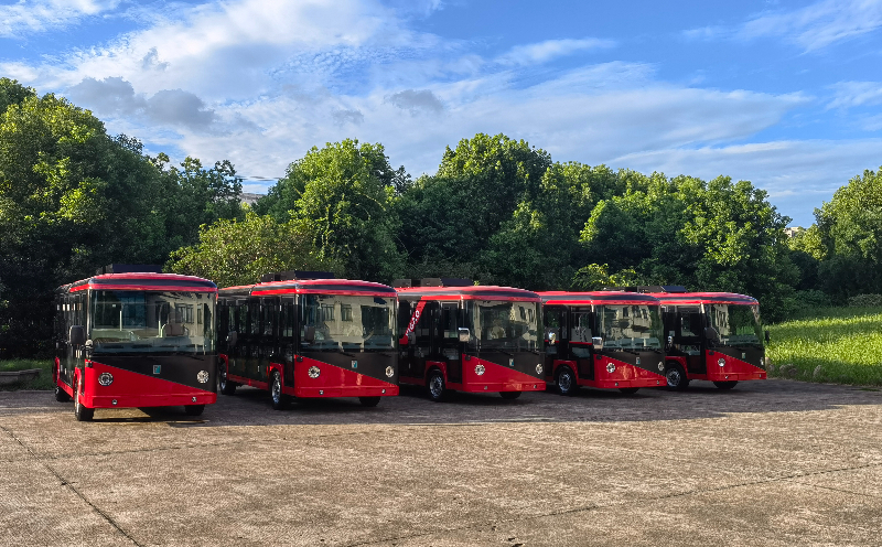 EAGLE's New 23-seat Sightseeing Bus Elevates Tour Experience in Wenzhou Scenic Spots El nuevo autobús turístico de 23 asientos de EAGLE mejora la experiencia del recorrido en los lugares panorámicos de Wenzhou