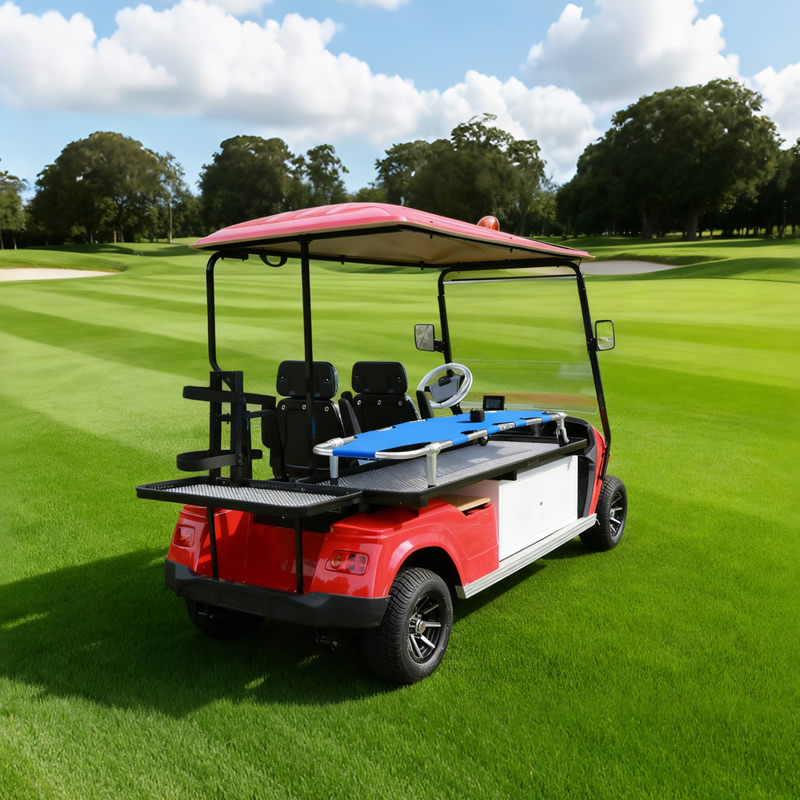 Carro de golf de ambulancia para vehículo eléctrico personalizado con cama - EG2048TB1