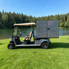 Utilidad de carrito de golf para bebidas del fabricante con caja cerrada - EG2048T