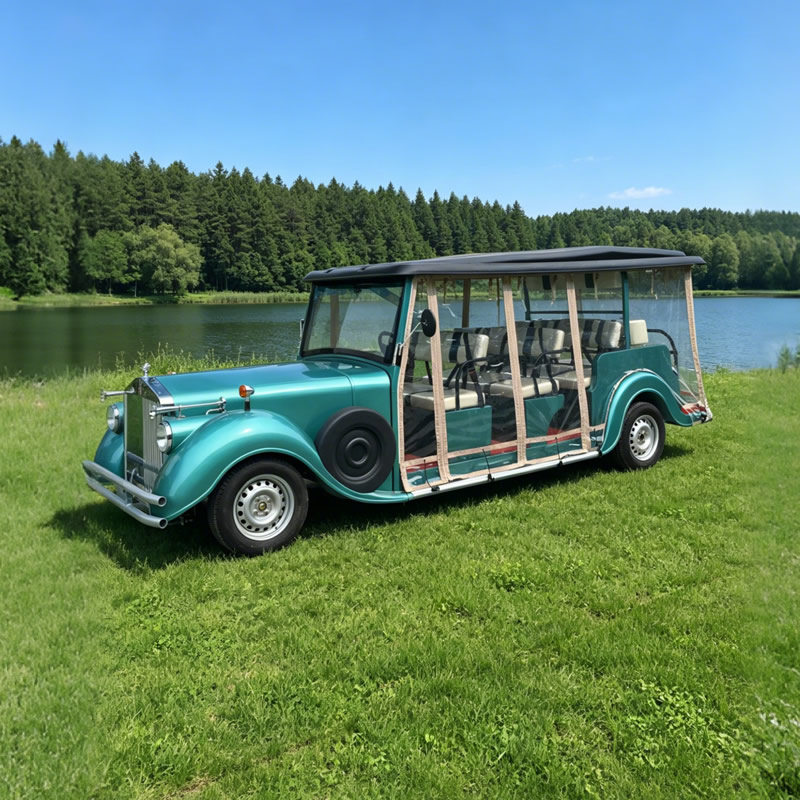 Coche turístico eléctrico vintage | Servicio de traslado eléctrico clásico para complejos turísticos y bienes raíces - EG6120K