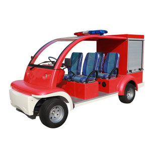 Fabricante al por mayor de 4 asientos Mini carro de bomberos eléctrico con caja - EG6010F
