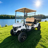Carro de golf utilitario eléctrico todoterreno elevado con caja de carga - EG204DHCX