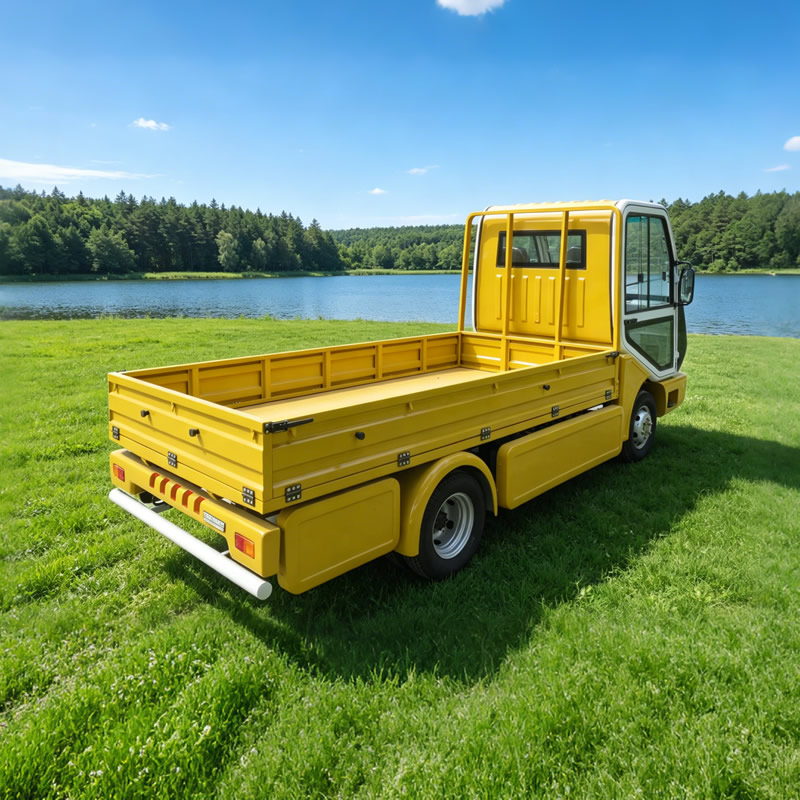 Camión de carga eléctrico de 4 ruedas de nueva energía | Vehículo utilitario eléctrico de baja velocidad para granjas y municipales, fabricante - EG6042H