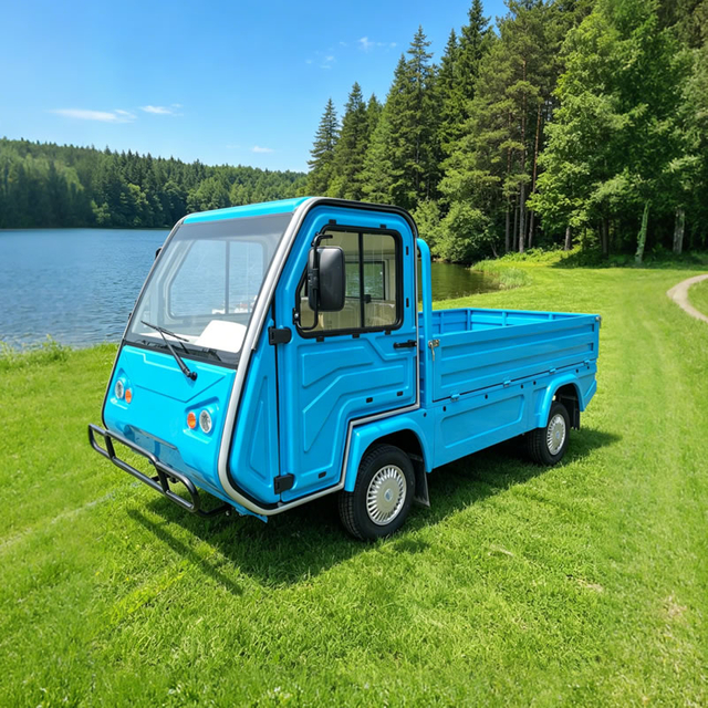 Mini camión de carga eléctrico de 4 ruedas | Fabricante de vehículos utilitarios eléctricos cerrados, camiones de transporte eléctricos comerciales - EG6023H