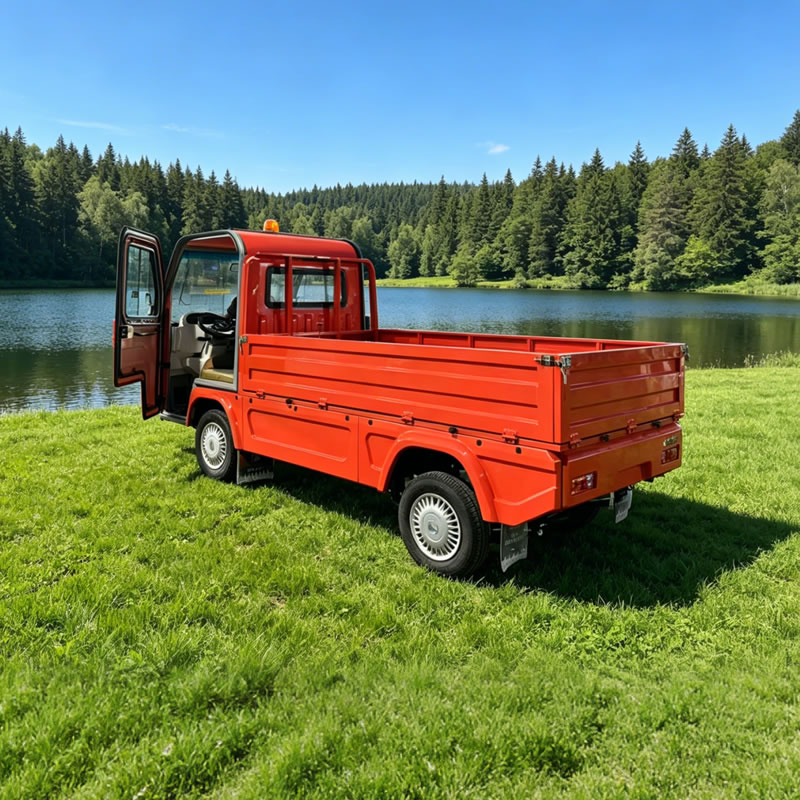 Camión de carga eléctrico de 4 ruedas | Vehículo utilitario eléctrico personalizado para áreas escénicas y campus, venta directa de fábrica - EG6023H