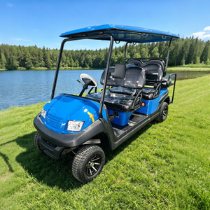 Carro de golf eléctrico con batería 4+2 y 6 plazas - E204AKSZ