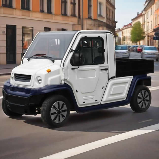 Carro de patrulla el&eacute;ctrico de seguridad personalizado 