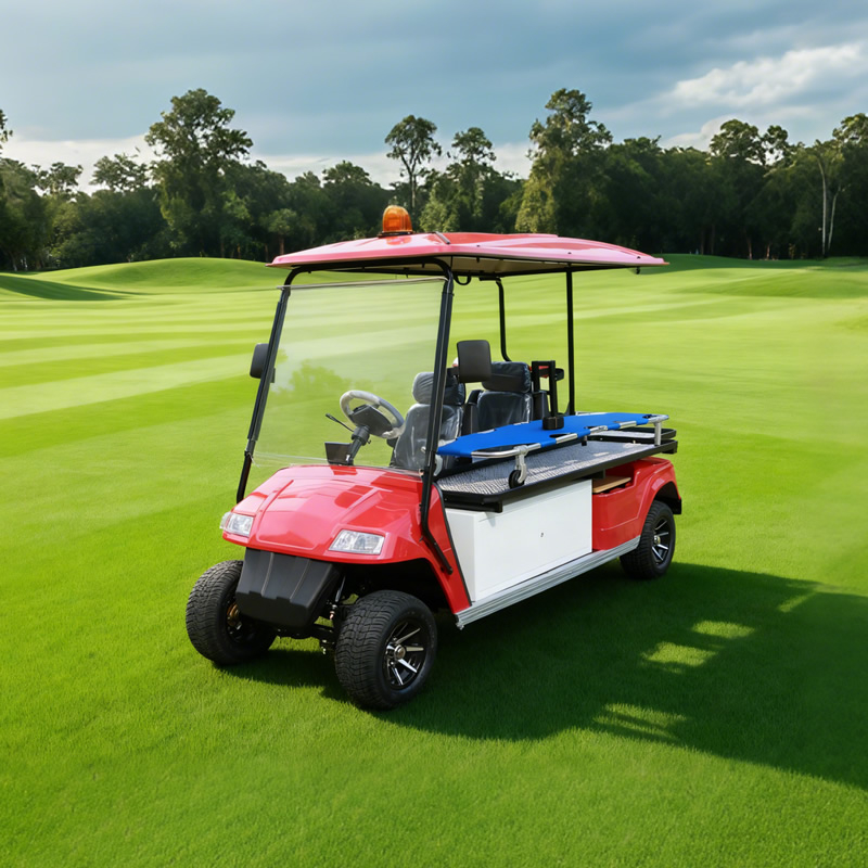 Carro de golf de ambulancia para vehículo eléctrico personalizado con cama - EG2048TB1