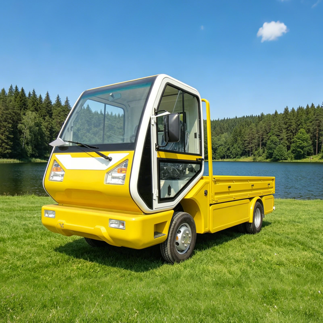 Camión de carga eléctrico de 4 ruedas de nueva energía | Vehículo utilitario eléctrico de baja velocidad para granjas y municipales, fabricante - EG6042H