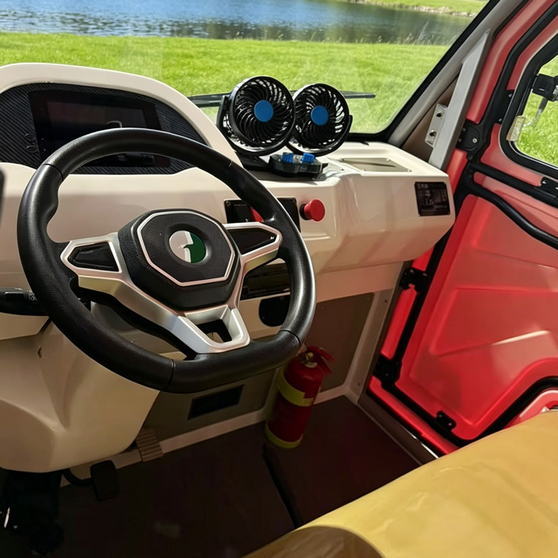 Camión de carga eléctrico de 4 ruedas | Vehículo utilitario eléctrico personalizado para áreas escénicas y campus, venta directa de fábrica - EG6023H