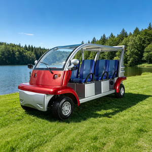 Carro de golf eléctrico de patrulla de 6 plazas y seis pasajeros al por mayor - EG6063PB
