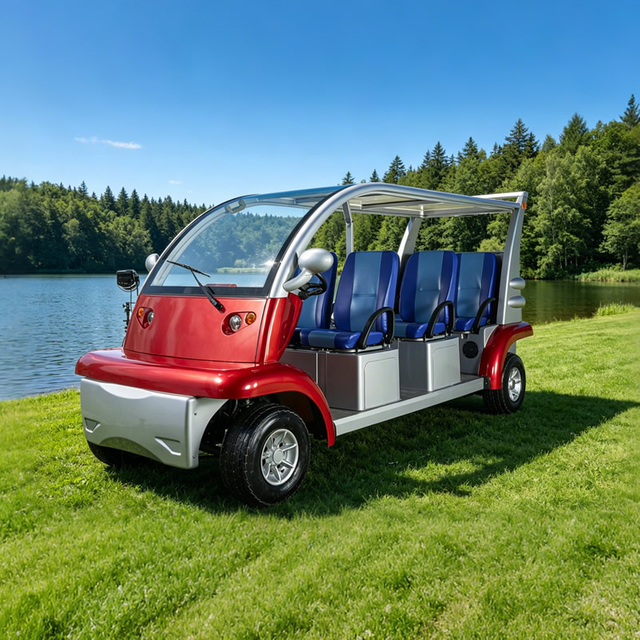 Carro de golf eléctrico de patrulla de 6 plazas y seis pasajeros al por mayor - EG6063PB