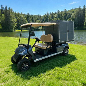 Utilidad de carrito de golf para bebidas del fabricante con caja cerrada - EG2048T