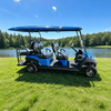 Carro de golf eléctrico con batería 4+2 y 6 plazas - E204AKSZ