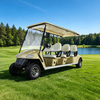 Vehículo personalizado, autobús turístico, coche, 6 pasajeros, carrito de golf eléctrico con asiento para persona - EG2068K
