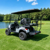 Carro de golf eléctrico de 4 plazas directo de fábrica | Todoterreno con portaequipajes | Personalizable para complejos turísticos y lugares panorámicos - EG202DKSZ