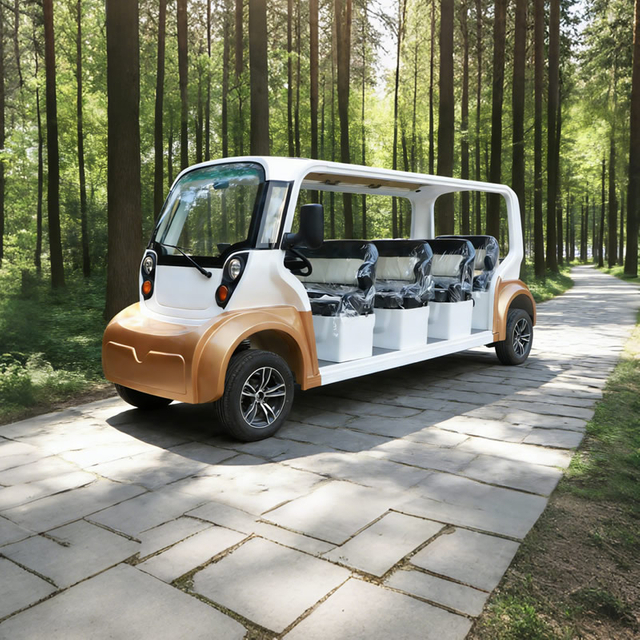 Autobús turístico lanzadera eléctrica OEM ODM de 14 asientos - EG615AK