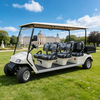 Carro de transporte eléctrico personalizado para 6 pasajeros con caja de carga trasera - EG2068K