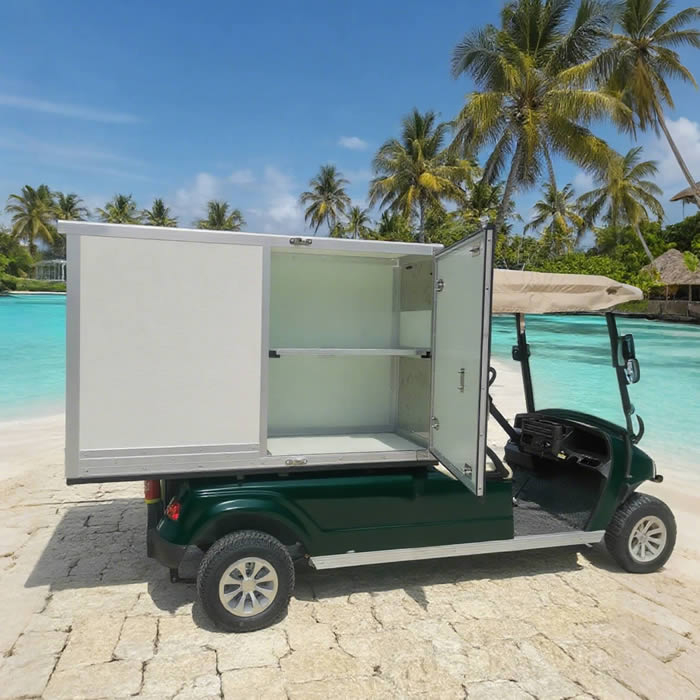 Campo de golf Comida Café Bebida Bebida Cerveza Bev Carro de golf en venta - EG2048HCX