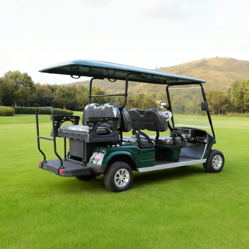 Carro de golf eléctrico personalizado chino de 6 plazas con batería de litio de 48 V OEM ODM - EG2048KSZ