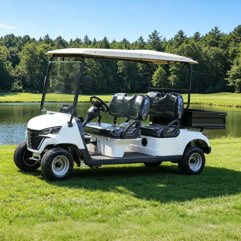 Carro de golf de 4 plazas y 48 V con caja de carga - EG204EH