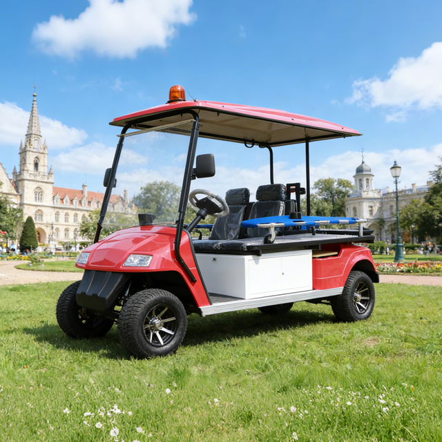 Carro de golf de ambulancia para vehículo eléctrico personalizado con cama - EG2048TB1
