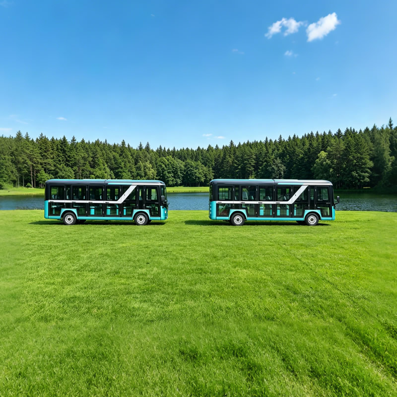 Autobús turístico eléctrico | Fábrica China | Lanzadera eléctrica personalizable de 8 a 23 plazas para parques y aeropuertos - EG6232KF