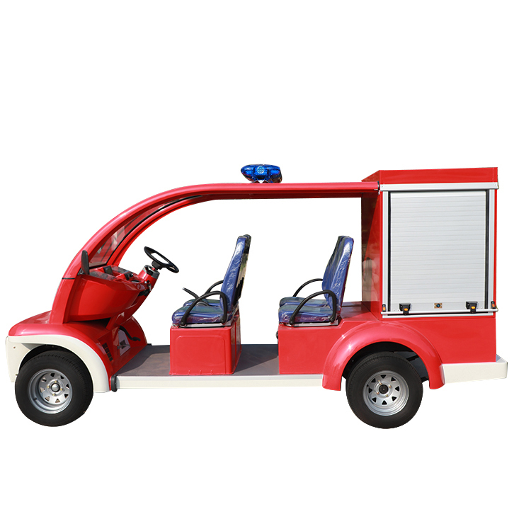Fabricante al por mayor de 4 asientos Mini carro de bomberos eléctrico con caja - EG6010F