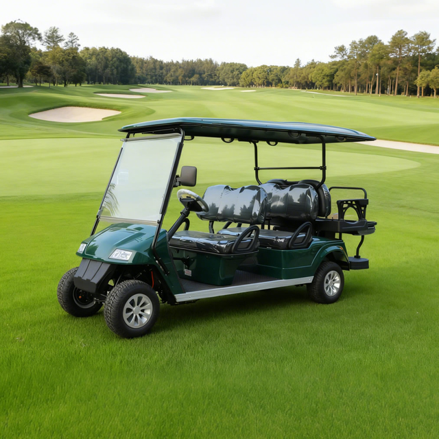 Carro de golf eléctrico personalizado chino de 6 plazas con batería de litio de 48 V OEM ODM - EG2048KSZ