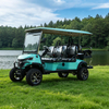 Carros elevados eléctricos de litio personalizados al por mayor Carro de golf de 6 plazas - EG204DKSZ