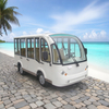 Fabricante de automóviles de autobús turístico con lanzadera eléctrica personalizada de 11 asientos - EG6118KBF