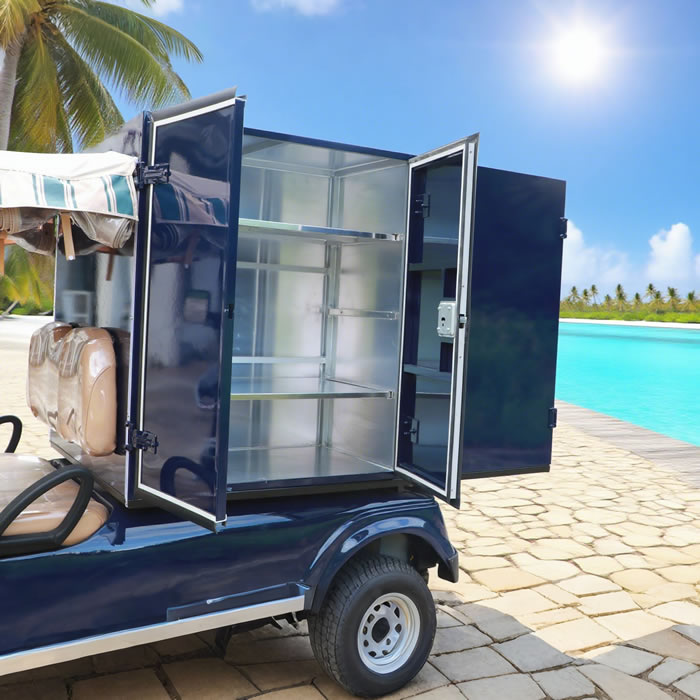 Campo de golf Bev Bebidas Carro de golf 