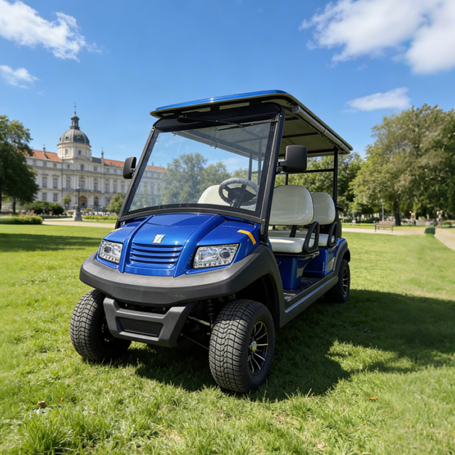 Carro de golf eléctrico de 6 plazas | Buggy de golf directo de fábrica para resort y parque - EG206AK