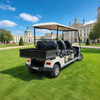 Carro de transporte eléctrico personalizado para 6 pasajeros con caja de carga trasera - EG2068K