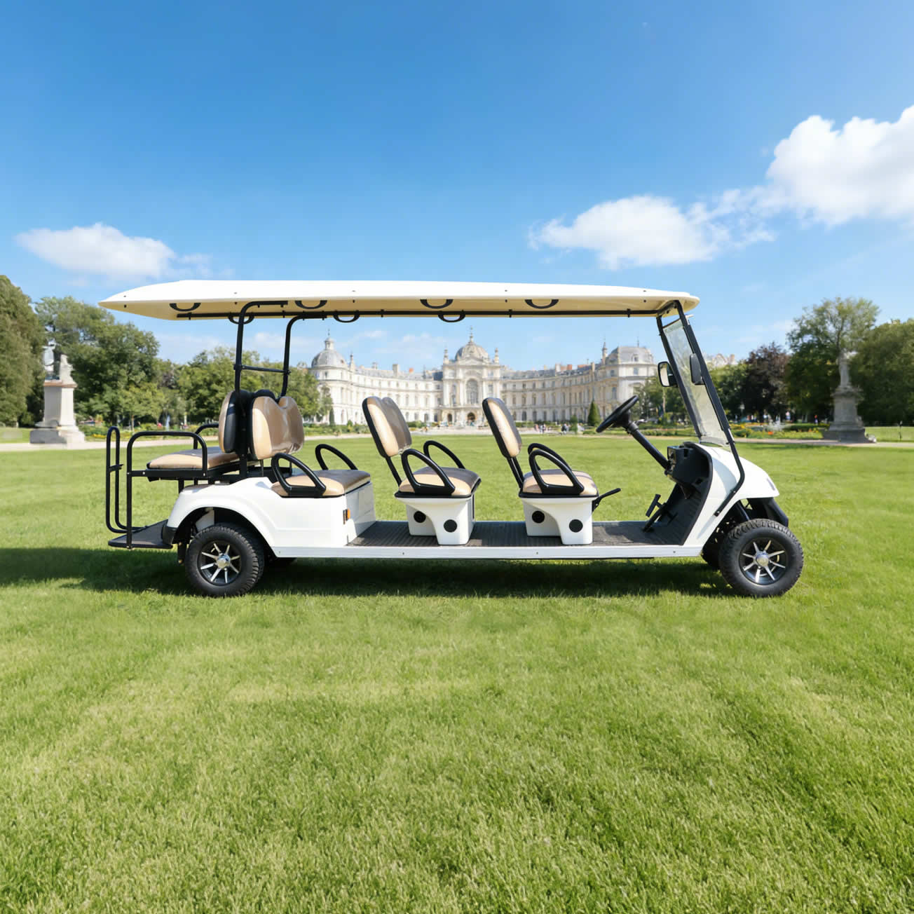 Carro de golf eléctrico de 8 plazas para aeropuertos y centros turísticos - EG2068KSZ