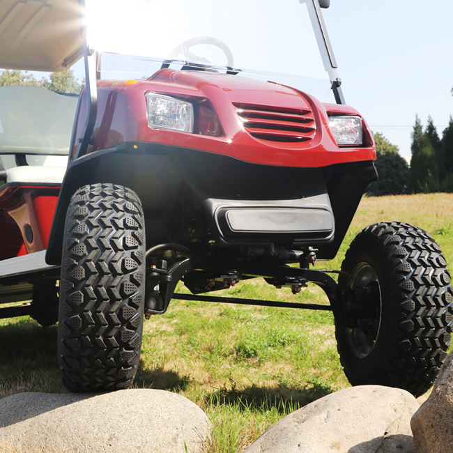 Carros de golf de caza todoterreno de utilidad personalizados frontales 
