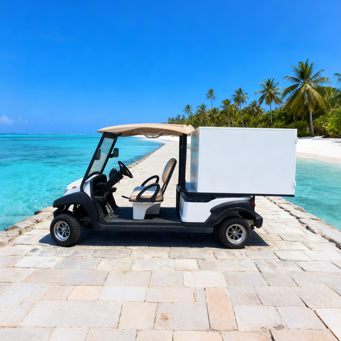 campos de golf a la venta Carro de golf personalizado para alimentos y 