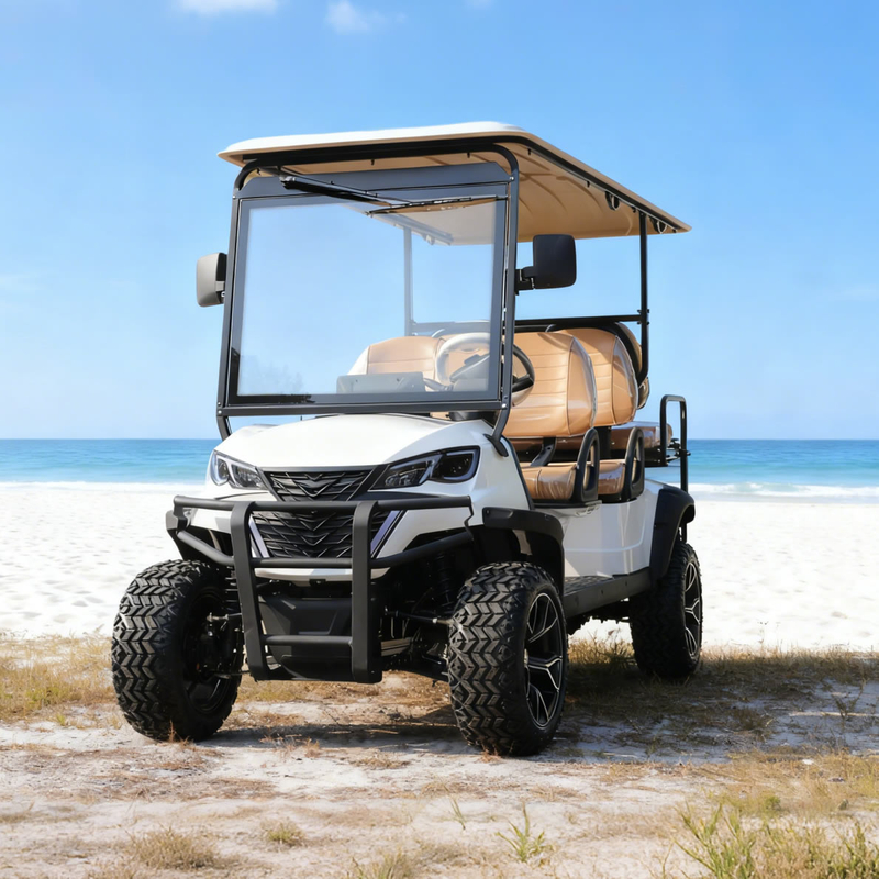 Carrito de golf elevado de 6 plazas para turismo al por mayor para hoteles - EG204DKSZ