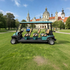 Carro de golf eléctrico para 6 personas | Precio de fábrica para campos de golf, hoteles y turismo - EG206AK