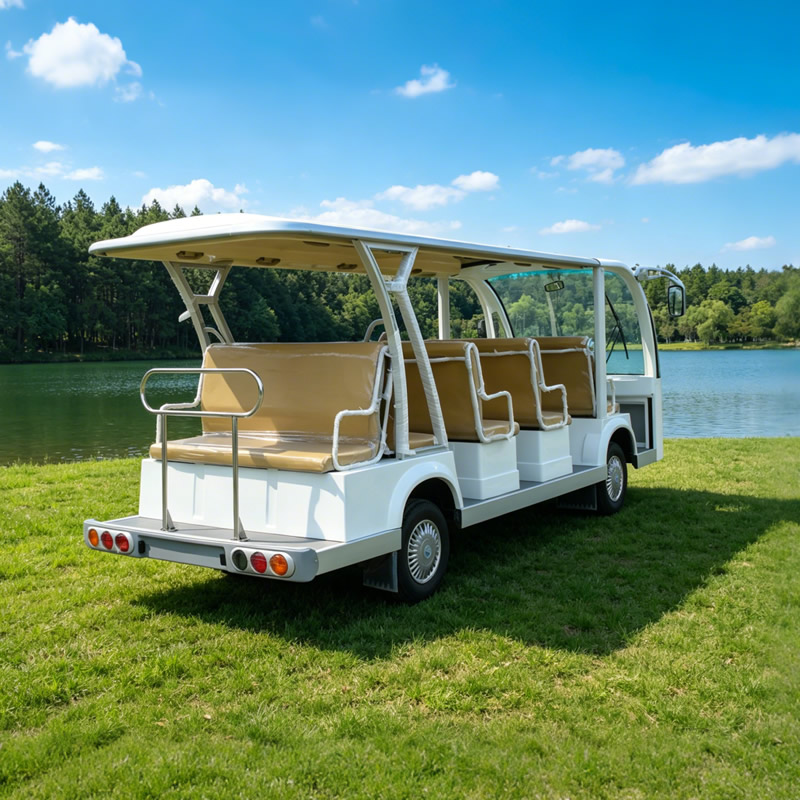 Autobús turístico eléctrico personalizado y autobús lanzadera | Vehículos eléctricos premium para resorts - EG6158K