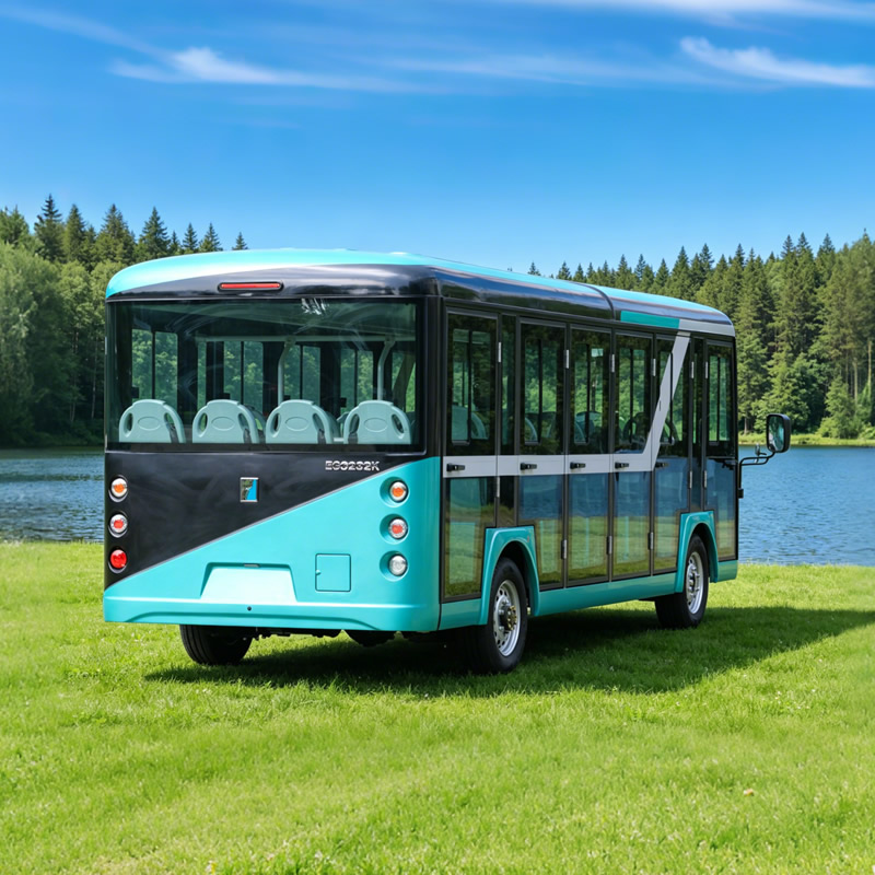 Autobús turístico eléctrico | Fábrica China | Lanzadera eléctrica personalizable de 8 a 23 plazas para parques y aeropuertos - EG6232KF