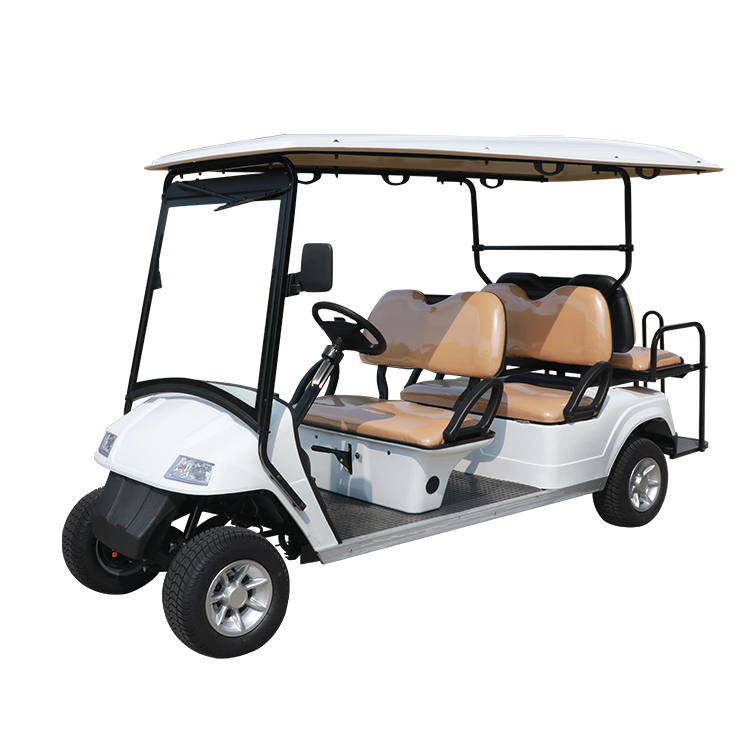 Carros de golf de 4+2 plazas 